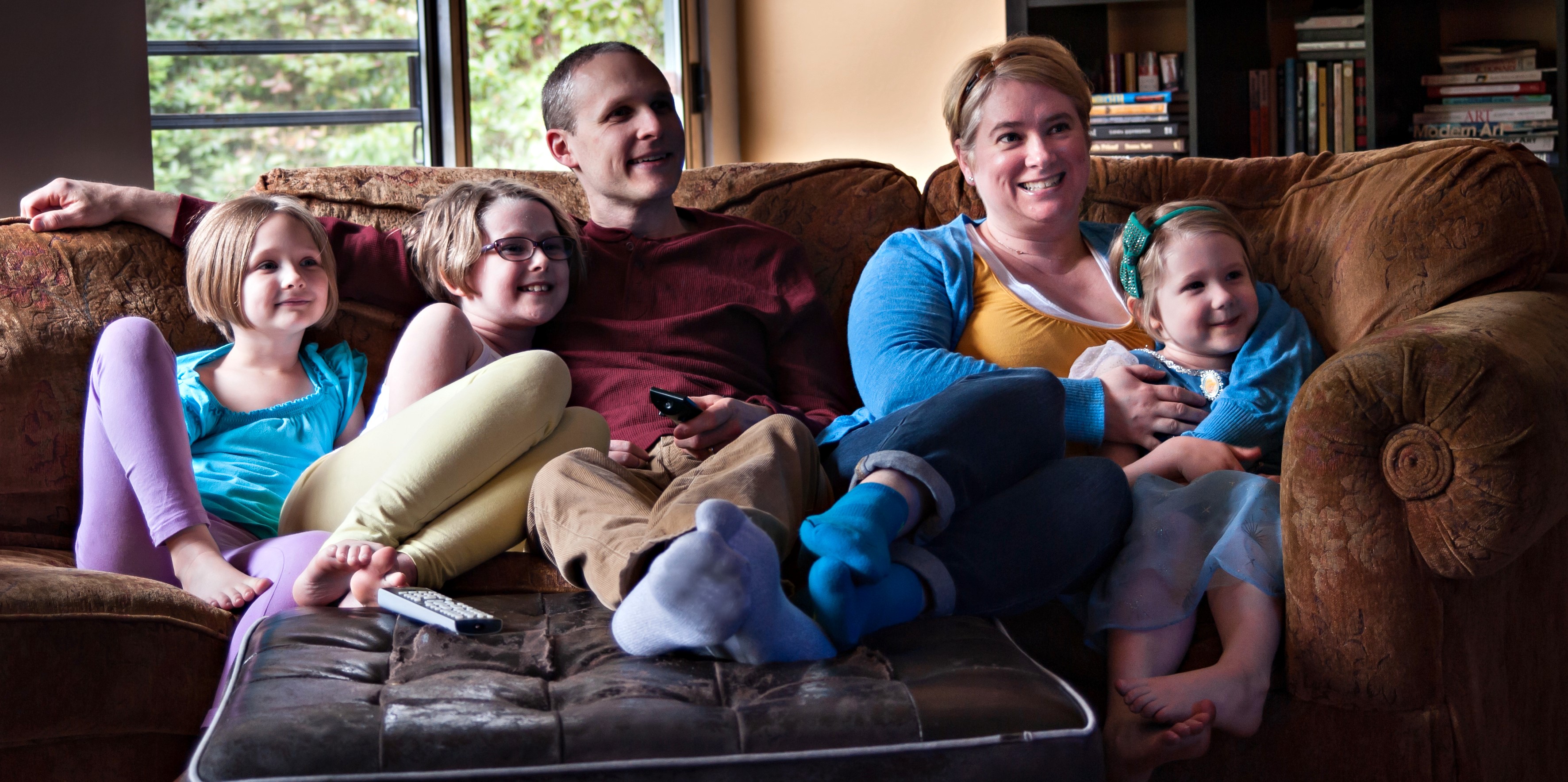 Image of people enjoying a good movie